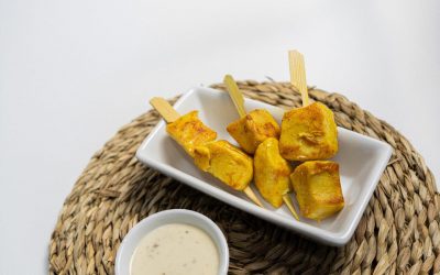 Mini Pinchitos de Pollo y Cerdo