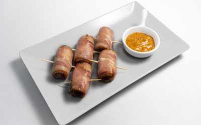 Mini Salchichas con Bacon